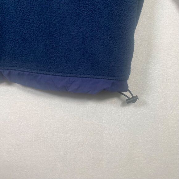PacSun Blue Fleece Pullover Men’s Size Large 1/4 Zip Polyester 2 Zip Pockets - Picture 8 of 11